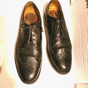 VTG FLORSHEIM wingtips imperial men 12 Kenmoor 92604 Longwing brogue dress shoes